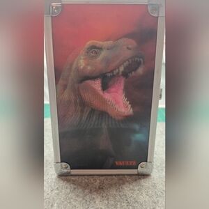 Vaultz Dinosaur Storage Box - Red and Brown